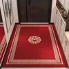 Felpudos de Entrada de Terciopelo Bouclé, Felpudos Nuevos de Estilo Chino para el Hogar, Alfombras Festivas para Puerta de Entrada, Felpudos de Entrada, Felpudos Resistentes a las Manchas