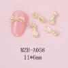 Joyería de Uñas de Lazo de Aleación Nueva Transfronteriza DIY Usar Armadura Hueca Accesorios Pequeños Joyería de Diamantes para Uñas
