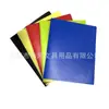 Carpeta de bolsillo doble de plástico con clip para bolsa Carpeta de bolsillo de negocios estándar americano A4 Carpeta de color perforada