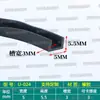 Tira de borda de borracha de PVC Tira de vedação em forma de U Equipamento mecânico Tira anticolisão Placa de ferro de vidro Tira decorativa de borda