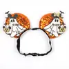 Faixa de Cabeça Elástica Ajustável Nova Amazon Transfronteiriça Tema Halloween Festa Headband Atacado