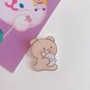 Tengyi estilo ins lindo caricatura acrílico cachorro broche insignia al por mayor ropa colgante para bolsa joyería pin