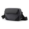Nueva Marca de Moda Color Sólido Piel Sintética Multifuncional Bolsa de Cintura Deportiva Bolso Cruzado Moda Callejera Bolso de Hombro Único para Hombre Diseño Simple