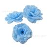 Simulación de flores de rosa al por mayor, flores de boda, pared de flores, paisaje, planta verde, arreglo floral, tocado de Halloween, rosa, tela de seda, flor falsa