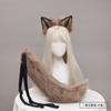 Uma geração de cabelo mão JK cocar Lolita faixa de cabelo Rei Lobo fenril cosplay orelha de fera cauda de fera terno