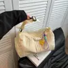 Bolso Grande de Mujer 2025 Nuevo de Moda Celebridad de Internet Moda Versátil Bolso de Hombro para Axila Bolso Cruzado para Viajes