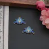 Acessórios DIY Poroso Grande Lótus Liga Borla Grampo de Cabelo Acessórios de Joalheria Estilo Antigo Acessórios de Cabelo Coroa de Cabelo Acessórios de Joalheria
