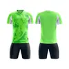 Roupas de Futebol Estampadas para Crianças Classe A Conjunto Esportivo Camisa de Manga Curta Masculina e Feminina Roupas para Acampamento de Treinamento de Estudantes Equipe de Competição