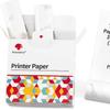 Impresora Phomemo 80mm M03 Consumibles Universales Papel Adhesivo para Impresión Papel Térmico para Tarjetas