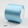Cinta de Color Sólido de 8 cm Cinta de Satén Cinta de Colores para Empaque de Cajas de Regalo Lazo de Cinta Cinta para Ramo de Flores Cinta para Decoración de Pasteles Estilo Japonés y Coreano