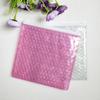 Bolsa de burbujas con cierre hermético de cremallera de PVC Voltaje Colorida Transparente Logo Imprimible Antiextrusión Impermeable Bolsa de burbujas con cremallera