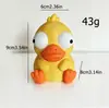 Chaveiro de Boneca 3D, Figura de Anime Borracha Macia PVC Pingente de Chaveiro 3D, Figura Colecionável de Caixa Surpresa