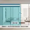 Película de Vidro Colorido com Adesivo, Película Transparente para Proteção Solar e Isolamento Térmico de Janelas, Decoração de Loja, Adesivo de Vidro Acrílico que Muda de Cor