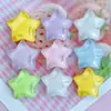 Brillo Fino Transparente Colorido Estrella de Cinco Puntas Accesorios de Resina DIY Funda de Teléfono Móvil Pasador Pegatina para Vaso de Agua Hebilla de Zapato Accesorios Estrella