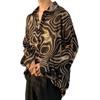 Camisa de Diseño de Nicho Estilo Hong Kong bf Holgada Retro de Manga Larga para Hombre Moda Primavera y Otoño con Caída Ropa Atractiva