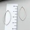 Estrela Geométrica de Cinco Pontas Cor de Aço Coração Redondo Vazado Aço Inoxidável Acessórios para Joias DIY Colar Brincos Pingente