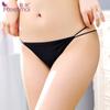 Feimu Sexy Lingerie Pode Segurar Ovo Vibratório Roupa Interior Feminina Tanga Alças Finas Algodão Puro Sexy T Calças 7130