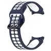 Fábrica para nuevo Samsung watch FE agujero correa deportiva de dos colores watch4567 correa de silicona de dos colores