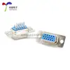 Enchufe toma de corriente VGA15 hembra macho Carcasa Tipo de cable Tres filas 15 pines HDB-15P