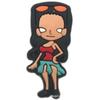 Vários estilos One Piece série buraco sapatos sapatos flor sapato fivela