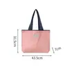Bolsa de compras plegable transfronteriza portátil para supermercado, bolsa ecológica, bolsa de mano de moda para la compra, bolsa de tote ecológica para la compra