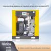 Compressor de Ar Parafuso de Frequência Variável com Ímã Permanente 7,5kW Grau Industrial Economia de Energia Compressor de Ar de Frequência Variável Compressor de Ar Parafuso