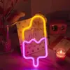 Suministro Directo de Fábrica Luz de Neón LED Luz Decorativa de Mariposa Luz con Forma de Planeta Luz de Noche para Posar en Amazon Luz de Noche Creativa