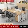 Conjunto de Mesa e Cadeiras de Escritório, Moderno e Simples, para 4, 6 ou 8 Pessoas, Mesa de Computador, Estação de Trabalho, Mesa de Escritório para Funcionários