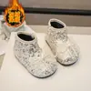 Novedad Otoño Zapatos de Princesa con Lazo para Niñas Zapatos para Bebés y Niños Pequeños Suela Suave Botas para Niños Zapatos para Niños
