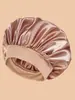 Comércio Exterior Transfronteiriço da Amazon Lenço de cabeça de aba larga alta elasticidade Touca de beleza Touca de banho Touca para cuidados com o cabelo Touca de dormir de cetim feminina