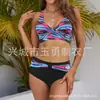 2024 Novo Biquíni Esportivo Fresco de Duas Peças Estilo Europeu e Americano Sexy Venda Quente Transfronteiriça Biquíni