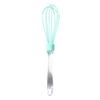 Batidor de huevos manual de silicona de fábrica, batidor de clara de huevo para el hogar, batidor de espuma de leche de mano, venta al por mayor
