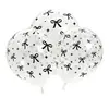Cross Border Bow Impresso Balão de Látex Layout de Cena de Festa de Aniversário Foto de Casamento Balão Decorativo Atacado