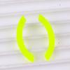Brincos de nicho Brincos de acrílico simples Linha irregular Cor fluorescente Brincos distintivos europeus e americanos Brincos de orelha Jóias para mulheres