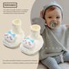 Zapatos de invierno para bebé recién nacido zapatos cálidos para niños pequeños no se caen zapatos de algodón forrados de felpa zapatos de 0-3-6 meses calcetines zapatos de otoño e invierno para dar los primeros pasos 8