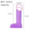 Novo Canhão de Aço Pequeno Jiu Xi Intercurso Artificial Utensílios Femininos Cristal Pequeno Brinquedo Sexual Adulto