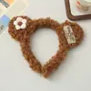 Nueva Diadema de Felpa de Dibujos Animados, Para Tomar Fotos de Niña en Parque de Atracciones, Pasador Lindo, Pinza Dulce para el Cabello, Diadema para Maquillaje y Lavado de Cara