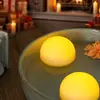 Velas Flutuantes para Água, Velas Eletrônicas LED à Prova d'Água de Alta Qualidade, Luzes Românticas para Piscina Controladas por Água para Desejos, Velas Flutuantes para Água