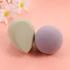 Ventas Directas de Fábrica Calabaza Cortada Huevo de Belleza Seco y Húmedo Doble Uso Sin Polvo Corte de Gota de Agua Huevo de Maquillaje Algodón de Maquillaje Al por Mayor