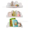 Estante de Almacenamiento de Pared Transfronterizo de Amazon para Habitación Infantil, Lindo Estante de Almacenamiento de Pared, Estante Decorativo de Almacenamiento con Forma de Nube para Sala de Estar