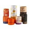Procesamiento de Fábrica de Tubos de Papel y Latas de Papel, Cajas Personalizadas Redondas de Papel Kraft para Envases de Productos Cosméticos y de Cuidado de la Piel, Botellas de Aceites Esenciales, Tubos de Papel Personalizados