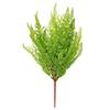 Planta Verde Artificial Não. 2 Grama Persa Planta de Plástico Macio Folhas de Samambaia Venda Direta de Fábrica Decoração de Parede Janela Planta Falsa de Plástico