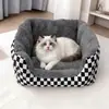 Nido para Mascotas Cuatro Estaciones, Cama para Perros Lavable a Máquina, Adecuado para Perros y Gatos Grandes, Medianos y Pequeños, Colchoneta Cálida para Nido, Cama para Perros, Nido para Gatos, Exclusivamente para Ventas Transfronterizas
