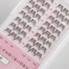 Cílios Desejo Grupo de Meninas Cílios Postiços Trilogia Preguiçosa Cílios Segmentados Cluster Único Cabelo de Diabinho Atacado C