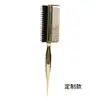 Peine de Peinado Portátil Simple Peine de Cardado Peine de Cola Peine para Rizos Esponjosos Maquillaje Maquillaje de Noche Peine para Recogidos Peine para Envolver el Cabello