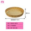 Molde desechable para hornear pasteles de 6 pulgadas, soporte de papel de película PET, soporte para pizza, freidora de aire, plato de papel resistente a altas temperaturas