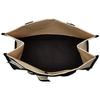 Amazon equipo de novia transfronterizo bolsa de mano de lona doble color blanco y negro fiesta de despedida de soltera de boda novia