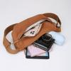 Bolsa Feminina Moda Nova Bolsa de Ombro de Nylon Leve Casual Versátil Simples Bolsa Transversal Moderna para Compras Moda Bolsa de Peito