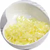 Nuevo Producto Tubo de Vidrio Espiral Color Crema 2x6mm Tubo Largo Cuentas Hechas a Mano Cuentas DIY Cuentas Sueltas Accesorios para Pulseras Collares