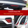 Adequado para Geely Boyue Pro Adesivos Refletivos para Portas de Carro Pro Adesivos de Advertência para Interior e Carroceria Modificados Adesivos Refletivos